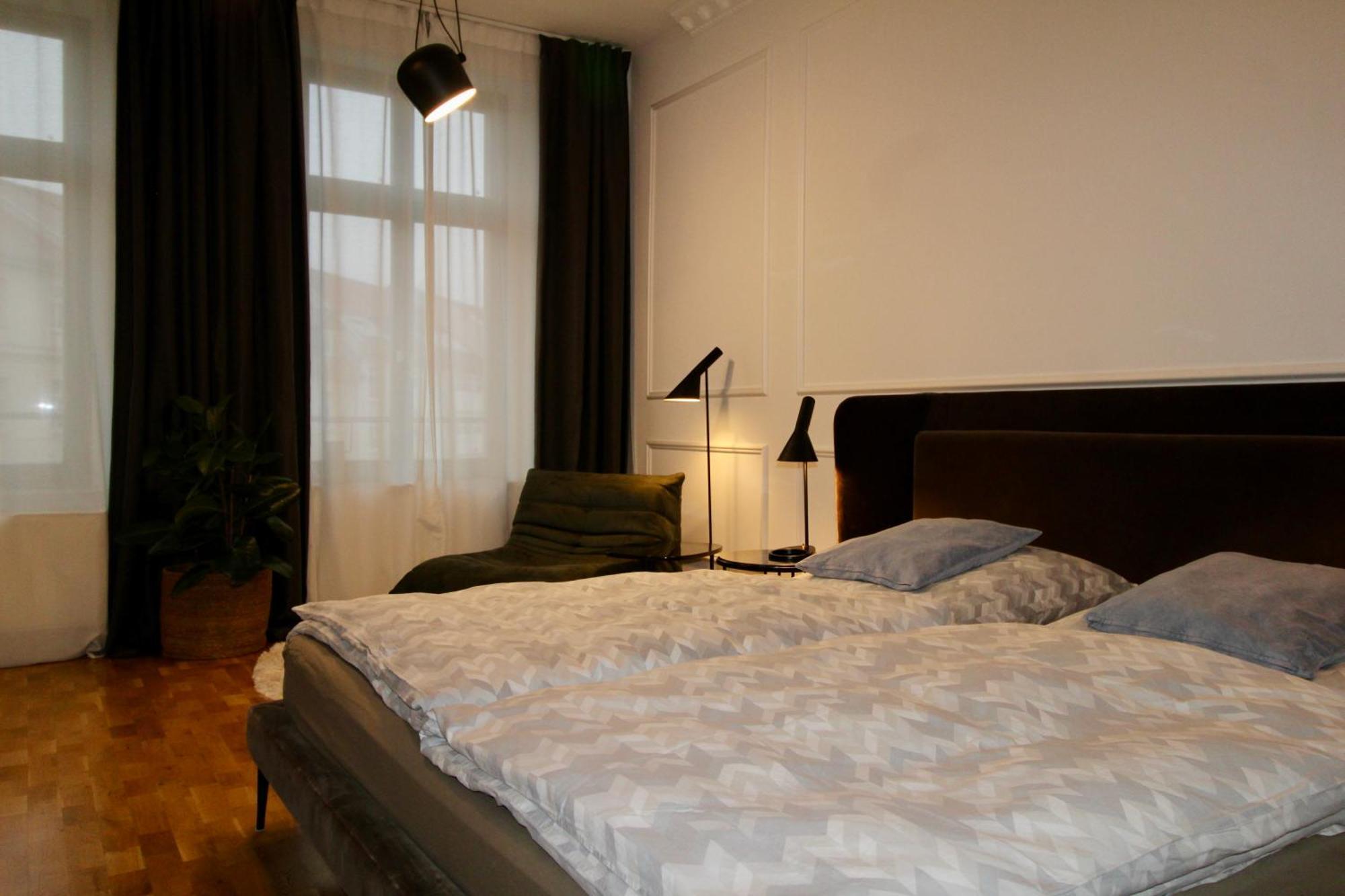 Апартаменты Zentrales Hochwertiges Gruenderzeit-apartment Thomasius *