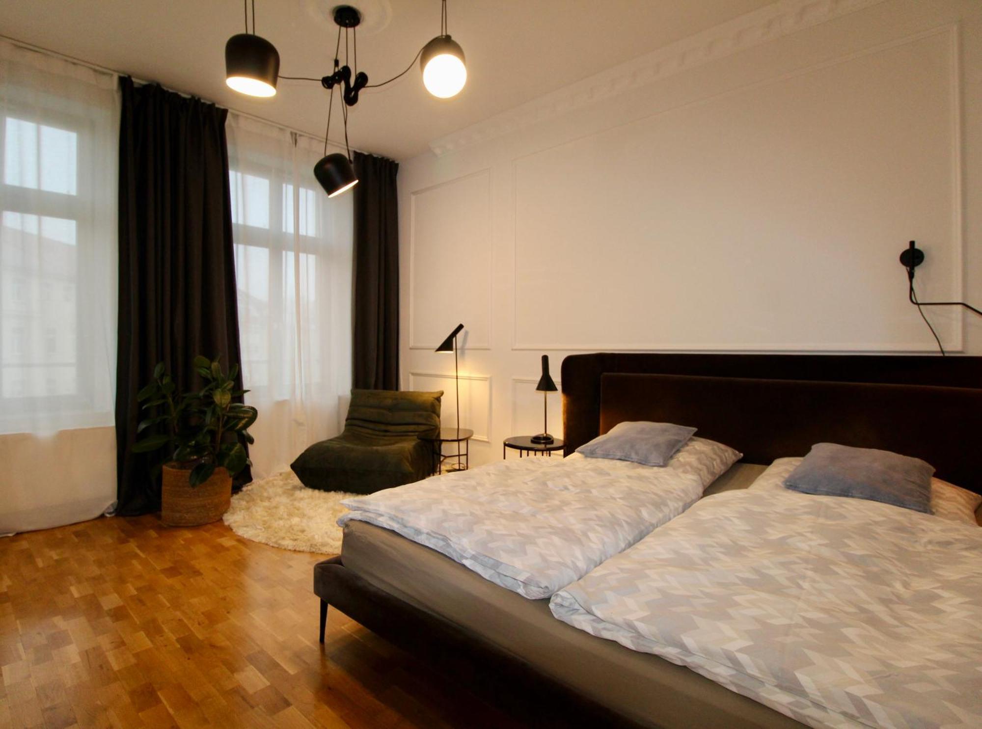 Апартаменты Zentrales Hochwertiges Gruenderzeit-apartment Thomasius